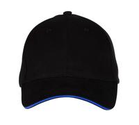 Casquette 6 Pannel Black & Match Noir TU