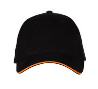 Casquette 6 Pannel Black & Match Noir TU