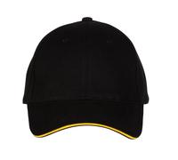 Casquette 6 Pannel Black & Match Noir TU