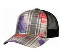 Casquette 6P Dirty Check by Djinns multicolore One Size