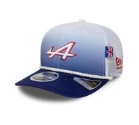 Casquette 9 SEVENTY New Era Alpine Racing F1 Team Silverstone GP - Mixte - Bleu Taille unique