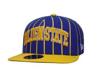 Casquette 9Fifty Warriors Stripes by New Era bleu foncé One Size