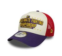 Casquette 9forty E-Frame Trucker Ufc Ultimate Fighting Ulti-Man Crème Bleue Rouge