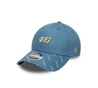 Casquette 9forty M-Crown Adjustable Vr46 Denim Bleu, Moto Gp