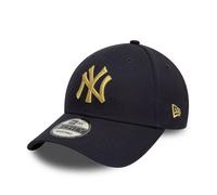 NEW ERA Casquette '9FORTY NEYYAN' bleu marine / or, Taille 55-60