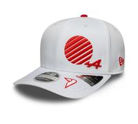 Casquette 9SEVENTY blanche Alpine Racing Jack Doohan Japan Race Special
