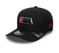 Casquette 9SEVENTY Stretch Snap Aprilia Patch Adulte Taille Unique Noire Taille unique