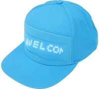 Casquette à affichage LED de couleur pure Téléphone portable éditable Bluetooth Message Led Smart Hat pour Halloween Chapeau bleu Mots bleus