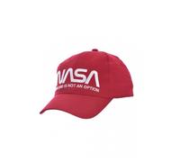 Casquette à Logo Brodé - NASA - U Rouge - 100% Coton - Taille Réglable - Sportswear