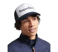 Casquette à logo graphique Superdry Vintage Trucker Bleu TU