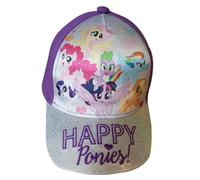 Casquette à paillettes enfant My Little Pony Happy Ponies ! Lilas 52 54