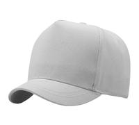 Casquette à visière Courte for Adulte, Cyclisme, pêche, Casquette surdimensionnée for Homme et Femme pour Sport,Extérieur(White,60-65cm)