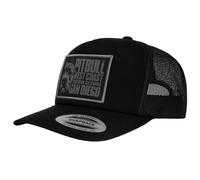 Casquette à visière Pitbull Snapback Trucker Blood Dog - Black universel
