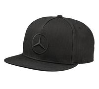 Casquette À Visière Plate Originale Pour Hommes Mercedes-Benz "Noir" Neuf OVP