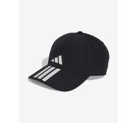 adidas Mixte Baseball Cap 3 Stripes Climaproof, Black/White, M