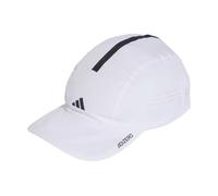 Casquette adidas Running Adizero Lightweight Climacool Blanc Noir, Taille M/L