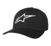 Casquette Ageless Curved Flexfit by alpinestars noir-blanc S/M (54-57 cm)