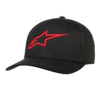 Casquette Ageless Curved Flexfit by alpinestars noir-rouge XXL (62-63 cm)