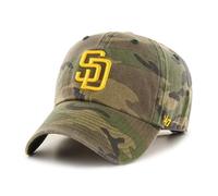 Casquette ajustable MLB Camo Clean Up pour adulte, taille unique, compatible avec tous les mod les, tailles 1 et 2, Alpha, Padres de San Diego.