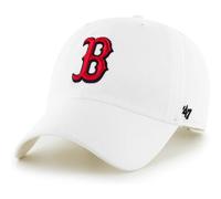 Casquette ajustable unisexe pour adulte de la MLB, taille unique (Boston Red Sox, blanc et rouge)