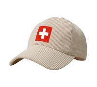Casquette Ajustable Unisexe Velours Suisse Militaire - Anti-UV Conduite/Randonnée