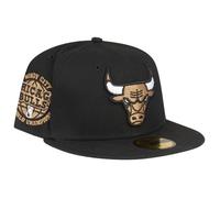 Casquette ajustée - New Era - 59Fifty - CHAMPIONS Chicago Bulls - Noir - 100% coton - Homme 7 1/8