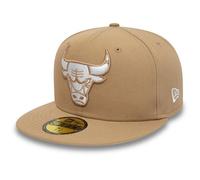 Casquette ajustée - NEW ERA - 59Fifty - Chicago Bulls - Camel - Homme - Sportswear 7 1/8