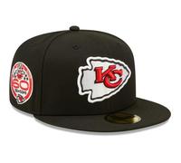 Casquette ajustée New Era 59Fifty - Kansas City Chiefs - Noir - Homme 7 1/2
