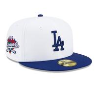 Casquette ajustée New Era 59Fifty - LA Dodgers - 100ème anniversaire - Blanc - Homme 7 5/8