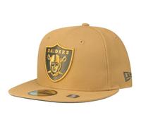 Casquette ajustée - New Era - 59Fifty - Las Vegas Raiders - Panama Tan - Brun - Blanc 7 5/8