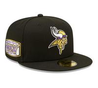 Casquette ajustée New Era 59Fifty - Minnesota Vikings - Noir - Homme - Sportswear 6 7/8