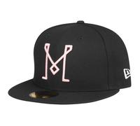 Casquette ajustée - NEW ERA - 59Fifty - MLS Inter Miami - Noir - 100% Polyester 7 1/4