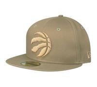 Casquette ajustée - New Era - 59Fifty - Toronto Raptors - Beige - 100% coton 7 1/8