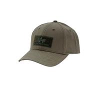 Alpha Industries Velcro Cap Couvre-chefs pour homme Taille onesize - Vert foncé