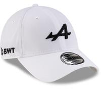 Casquette Alpine F1 New Era 9Forty Essentielle Blanche De L'Équipe De Formule Un