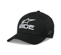 Casquette Alpinestars Ride Sonic Noir/BlancXL Long Noir,Blanc