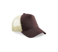 Casquette américaine Beechfield - chocolate.caramel - TU