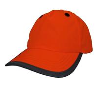 Casquette anti-heurt haute visibilité Yoko HI VIZ - Orange - Unique