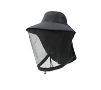 Casquette anti-insectes d'été, chapeau anti-moustiques, unisexe, protection du visage et du cou, chapeau seau, pêche en plein air, jungle, ferme, pêche, chapeau de soleil pour la protection du visage