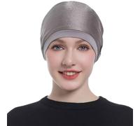 Casquette Anti-Radiation, Chapeau Extensible Respirant, Protection EMF/WIFI/5-G/RF, efficacité de Protection 99,99%.,Argent,One Size