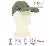 Casquette anti-UV Élémenterre Ibis M (57 cm)
