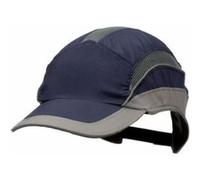 Casquette antiheurt First Base 3 - Elite, marine/gris, visière standard - 2031214