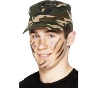 Casquette Armée Camouflage Déguisement Militaire Soldat Uniforme Hommes Femmes