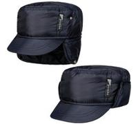 Casquette Army à Oreillettes Piumino by Lipodo bleu foncé M (56-57 cm)