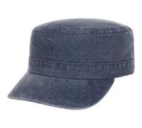 Casquette Army Washed Cotton by Lipodo bleu foncé One Size
