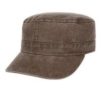 Casquette Army Washed Cotton by Lipodo marron foncé One Size