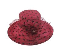 Casquette avec chaîne chapeau d'église pour femme, bibi noir, chapeau de mariage à large bord pour fête de thé de mariée, bonnet de bain fille cheveux longs tissu, a, M