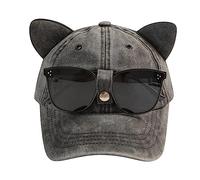 Casquette avec décapsuleur Mode Rue Lunettes de soleil Casquette Mâle Tout Hiphop Chapeau Max Casquette Homme, Noir , taille unique