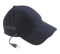 infactory Casquette avec éclairage à LED