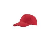 - Casquette avec fermoir en métal LIBERTY FIVE - Mixte (Taille unique) (Rouge) - UTAB191
